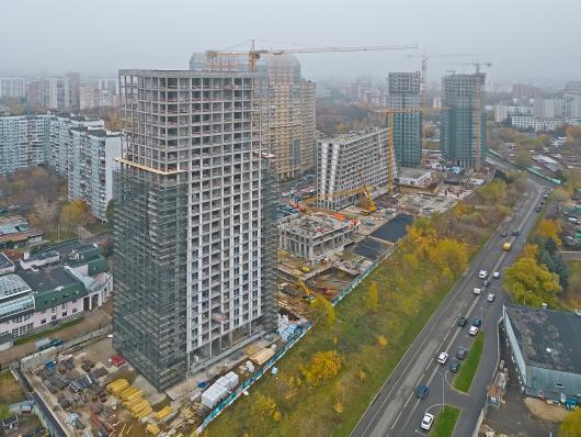 строительство ЖК AFI Park Воронцовский