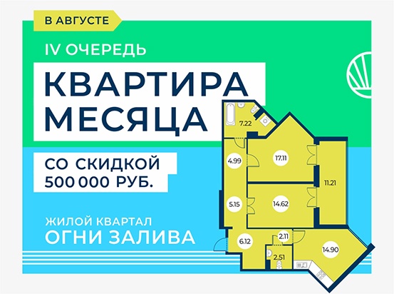 ЖК "Огни Залива" IV очередь